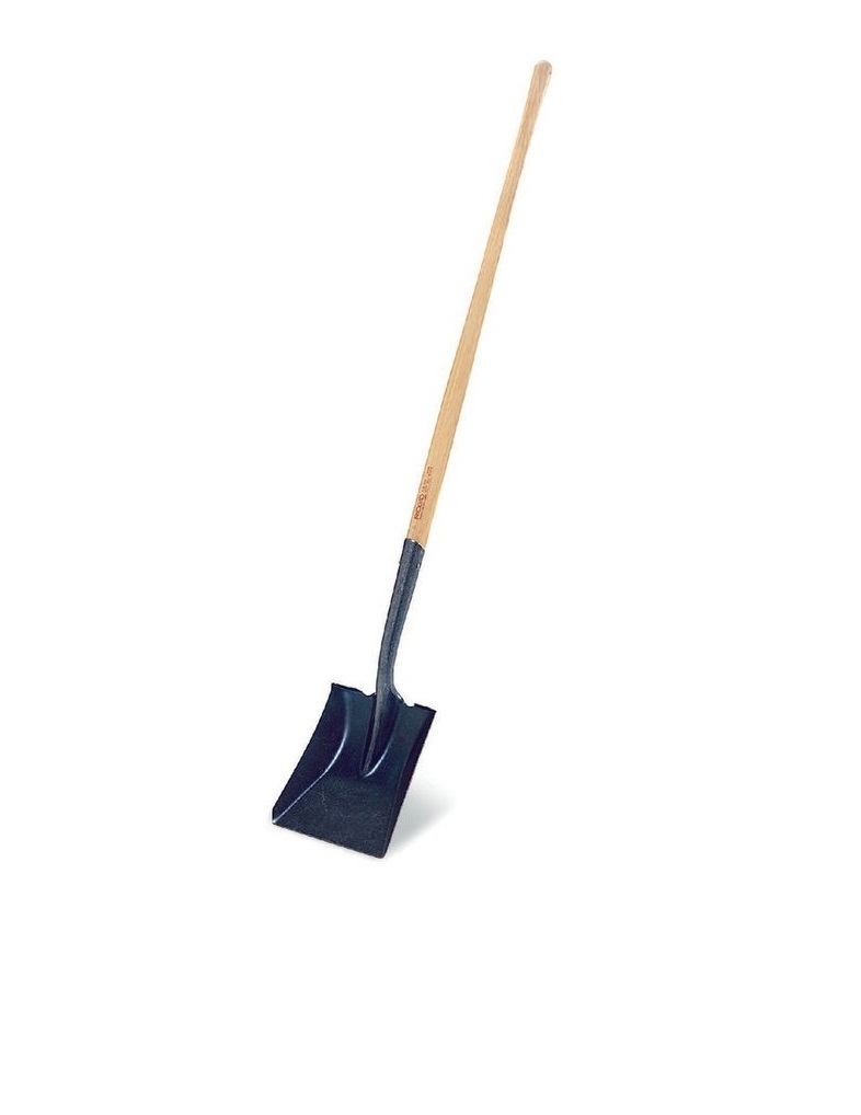 MGL3002 Square Point Shovel Wood
