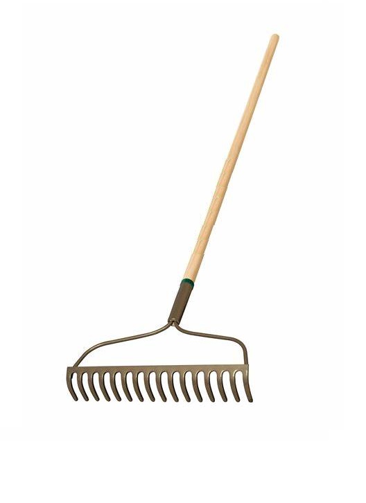 MGL3045 Bow Rake Wood Handle